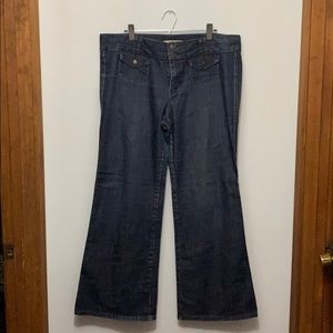 Wide-legged Gap Jeans